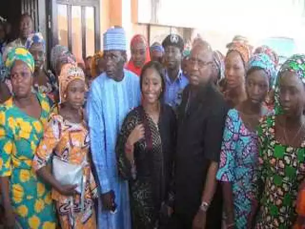 Photos: Released Chibok girls travel home for Christmas